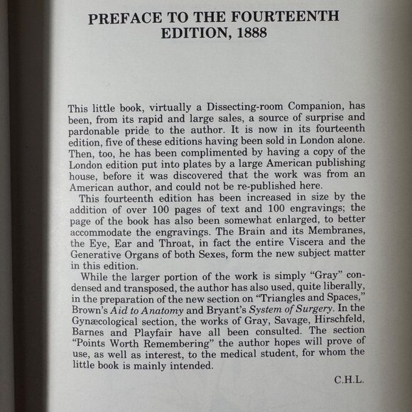 The Concise Grays Anatomy Book by C.H. Leonard AM MD Chartwell Books 1983  Omega - Picture 7 of 16